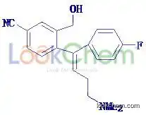 Z-4-(4-dimethylamino-1-(4-fluorophenyl)-but-1-enyl)-3-hydroxymethyl-benzonitrile