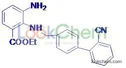 ethyl 3-amino-2-((2'-cyanobiphenyl-4-yl)methylamino)benzoate