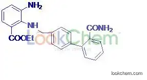 ethyl 3-amino-2-((2'-carbamoylbiphenyl-4-yl)methylamino)benzoate