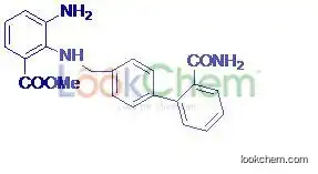 methyl 3-amino-2-((2'-carbamoylbiphenyl-4-yl)methylamino)benzoate