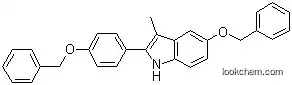 3-Methyl-5-(phenylmethoxy)-2-[4-(phenylmethoxy)phenyl]-1H-indole