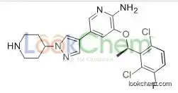 3-[(1R)-1-(2,6-dichloro-3-fluorophenyl)ethoxy]-5-[1-(4-piperidinyl)-1H-pyrazol-4-yl]-2-Pyridinamine/manufacturer