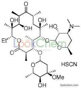 Erythromycin thiocyanate