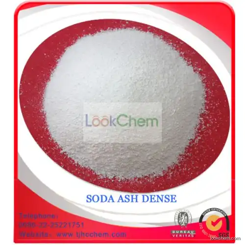 Soda ash dense and light 99.2%min used for glass making(497-19-8)