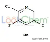 Pyridine,2-chloro-3-fluoro-5-iodo-4-methyl-