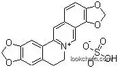 6,7-Dihydro-bis[1,3]benzodioxolo[5,6-a:4',5'-g]quinolizinium sulfate