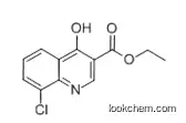 4-Hydroxy-8-chloroquinoline-3-carboxylic acid ethyl ester