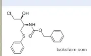 Benzyl (1R,2S)-3-chloro-2-hydroxy-1-(phenylthiomethyl)propylcarbamate