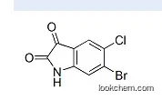 6-Bromo-5-chloro-1H-indole-2,3-dione