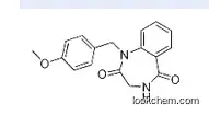 3,4-dihydro-1-[(4-methoxyphenyl)methyl]-1H-1,4-Benzodiazepine-2,5-dione
