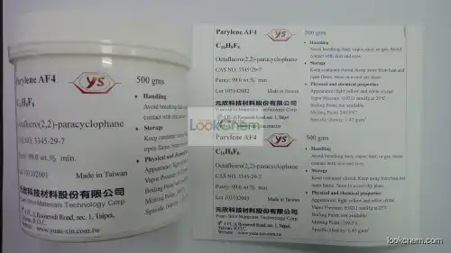 Parylene HT－Octafluoro-(2,2)-paracyclophane, EP grade(3345-29-7)