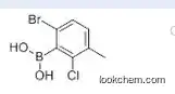 6-Bromo-2-chloro-3-methylphenylboronic acid