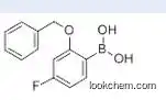 2-BENZYLOXY-4-FLUOROPHENYLBORONIC ACID