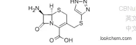 7-Amino-3-(1,2,3-triazol-4-ylthio)methyl cephalosporanic acid