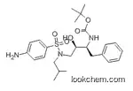 [(1S,2R)-1-Benzyl-2-hydroxy-3-[isobutyl-[(4-aminophenyl)sulfonyl]amino] propyl]-carbamic Acid tert-Butyl Ester
