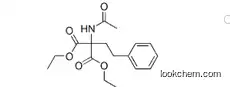 diethyl 2-acetamido-2-phenethyl-propanedioate