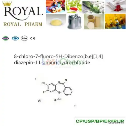 8-chloro-7-fluoro-5H-Dibenzo[b,e][1,4]diazepin-11-amino