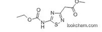 1,2,4-Thiadiazole-3-acetic acid, 5-[(ethoxycarbonyl)amino]-, methyl ester