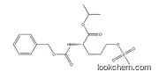 L-Norvaline, 5-[(methylsulfonyl)oxy]-N-[(phenylmethoxy)carbonyl]-, 1-methylethyl ester