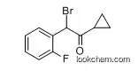 2-Bromo-2-(2-fluorophenyl)-1-cyclopropylethanone Prasugrel intermediate CAS:204205-33-4