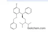 Benzenepropanamine, 5-bromo-N,N-bis(1-methylethyl)-.gamma.-phenyl-2-(phenylmethoxy)-, (.gamma.R)-