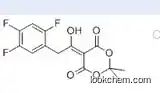 5-1-hydroxy-2-(2,4,5-trifluorophenyl)ethylidene-2,2-dimethyl-1,3-dioxane-4,6-dione