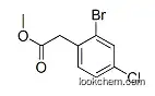 2'-Bromo-4-chlorophenylacetic acid methyl ester