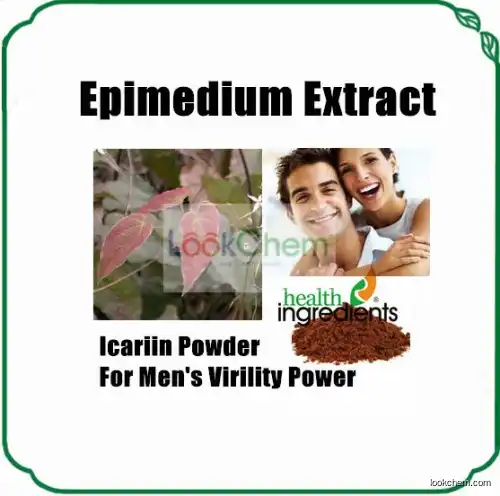 Epimedium Extract  Icariin>5%-98%(489-32-7)