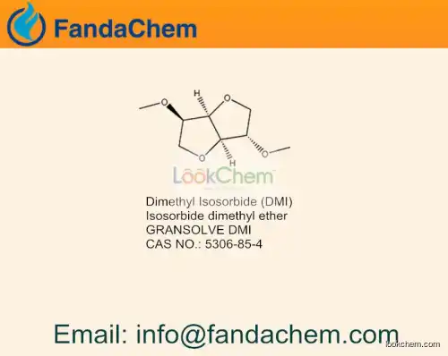 Dimethyl Isosorbide (DMI),Isosorbide dimethyl ether,GRANSOLVE DMI CAS：5306-85-4 from fandachem