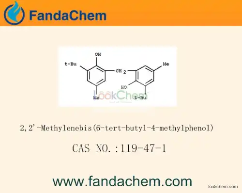 2,2'-Methylenebis(6-tert-butyl-4-methylphenol) cas  119-47-1