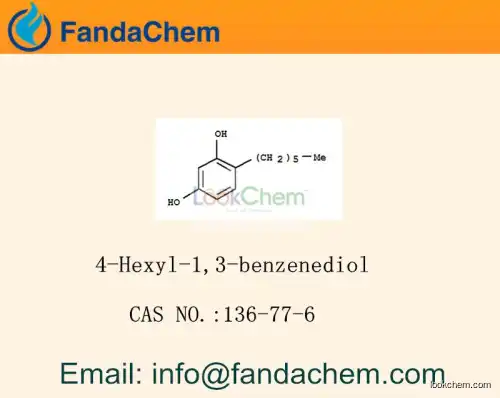 4-Hexylresorcinol ; 4-Hexyl-1,3-benzenediol CAS：136-77-6 from FandaChem