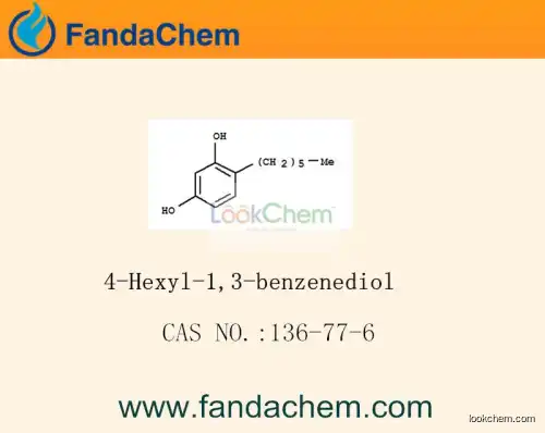 4-Hexylresorcinol ; 4-Hexyl-1,3-benzenediol CAS：136-77-6 from FandaChem