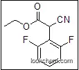 Benzeneacetic acid, α-(aminomethyl)-2,6-difluoro-, ethyl este