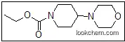 1-Piperidinecarboxylic acid, 4-(4-morpholinyl)-, ethyl ester
