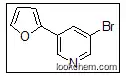 3-bromo-5-(2-furanyl)-Pyridine
