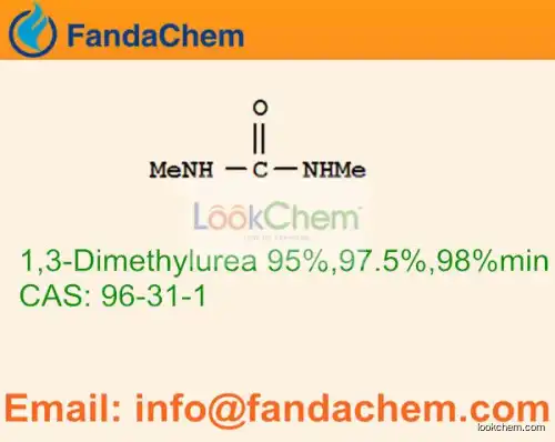 1,3-Dimethylurea 95%,97.5%, 98%min, cas: 96-31-1 from Hangzhou Fandachem Co.,Ltd