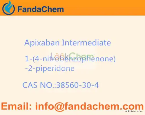 1-(4-Nitrophenyl)-2-piperidinone/ Apixaban Intermediate  CAS NO 38560-30-4