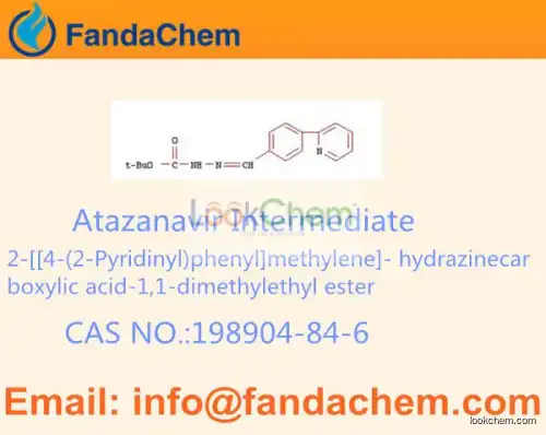 2-[[4-(2-Pyridinyl)phenyl]methylene]- hydrazinecarboxylic acid-1,1-dimethylethyl ester/Atazanavir Intermediate cas no 198904-84-6