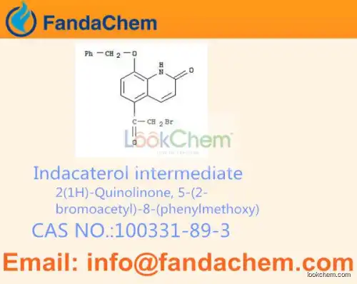 2(1H)-Quinolinone, 5-(2-bromoacetyl)-8-(phenylmethoxy) / Indacaterol intermediate cas 100331-89-3