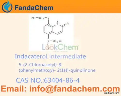 5-(2-Chloroacetyl)-8-(phenylmethoxy)- 2(1H)-quinolinone / Indacaterol intermediate  cas 63404-86-4