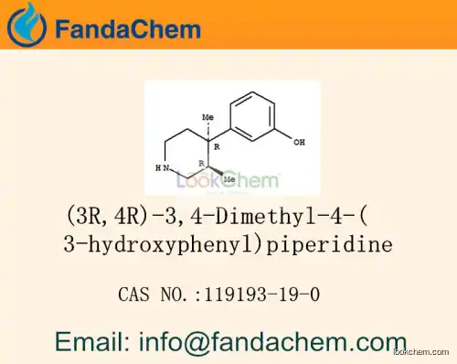 (3R,4R)-3,4-Dimethyl-4-(3-hydroxyphenyl)piperidine cas  119193-19-0