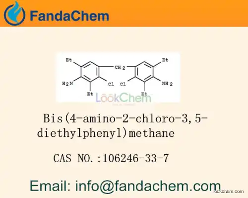 Bis(4-amino-2-chloro-3,5-diethylphenyl)methane cas  106246-33-7