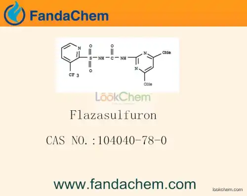 Flazasulfuron / n-(((4,6-dimethoxy-2-pyrimidinyl)amino)carbonyl)-3-(trifluoromethyl)-2-pyrid  cas  104040-78-0