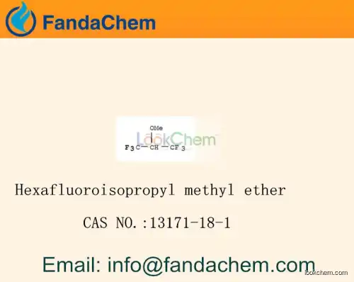 Hexafluoroisopropyl methyl ether 99.5%  CAS 13171-18-1 from fandachem