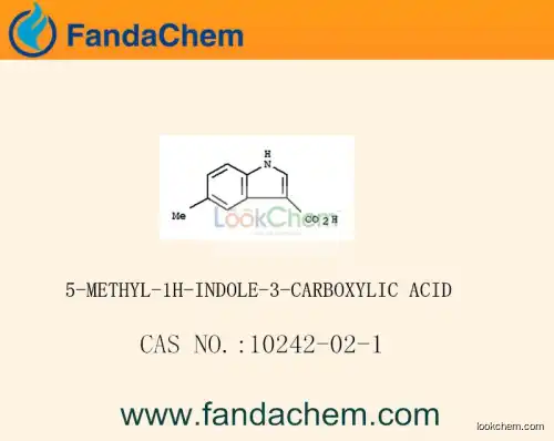 5-Methylindole-3-carboxylic acid cas  10242-02-1