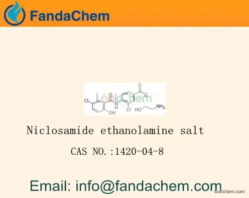 Niclosamide ethanolamine salt cas  1420-04-8