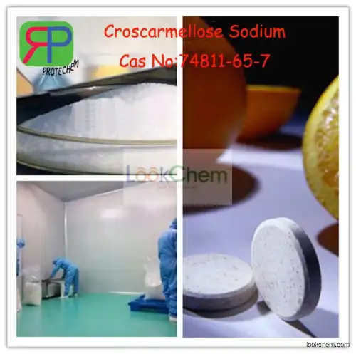 super advanced USP grade Auxiliary agent croscarmellose sodium raw material(74811-65-7)