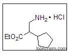 ethyl 3-amino-2-cyclopentylpropanoate hydrochloride
