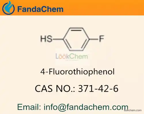 High purity 4-Fluorothiophenol 98% TOP1 supplier in China cas 371-42-6