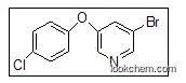 3-bromo-5-(4-chlorophenoxy)pyridine
